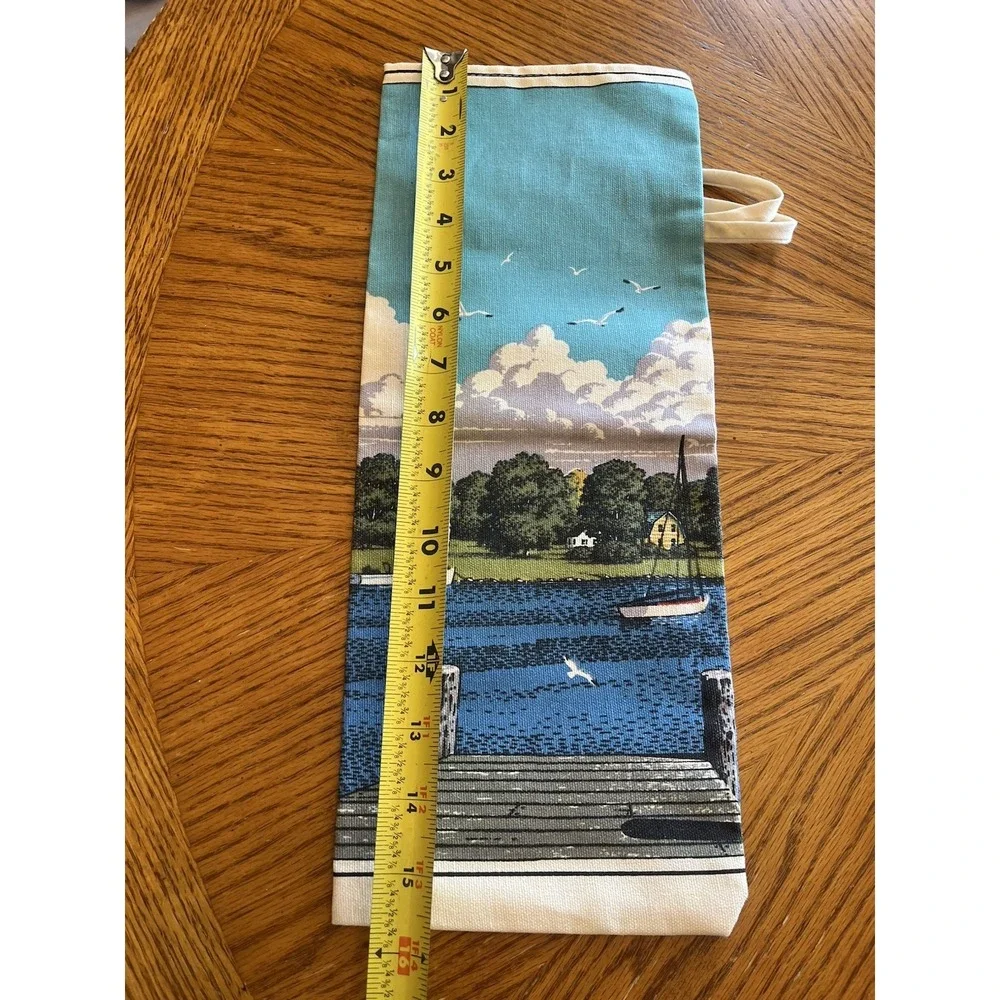 Sailboat Nautical Grocery Bag Holder Sack Storage Organizer Dispenser Hanging